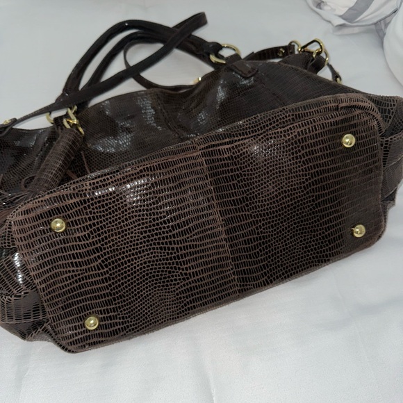 G.I.L.I Italian Leather Roma 2 Handbag - Picture 4 of 4